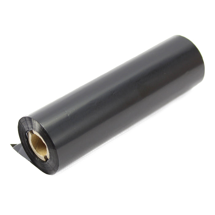 110mm x 74mtr Black Wax Grade Ribbons (5 Ribbons)