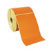 100mm x 150mm Orange (Pantone 021), Direct Thermal Labels with Permanent adhesive. 20 Rolls of 500 - 10,000 Labels.