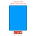 Blue (Process Blue) A4 Sheet Labels, 1 Label per Sheet. (199.6mm x 289.1mm). Matt Paper / Permanent adhesive.