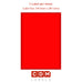 Red (Pantone 032) A4 Sheet Labels, 1 Label per Sheet. (199.6mm x 289.1mm). Matt Paper / Permanent adhesive.