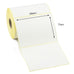 100 x 75mm Direct Thermal Labels - Permanent Adhesive. 1 Roll of 500 Labels.