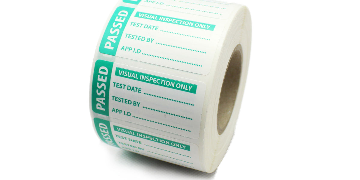 What is a PAT Test Label — CDM Labels Ltd