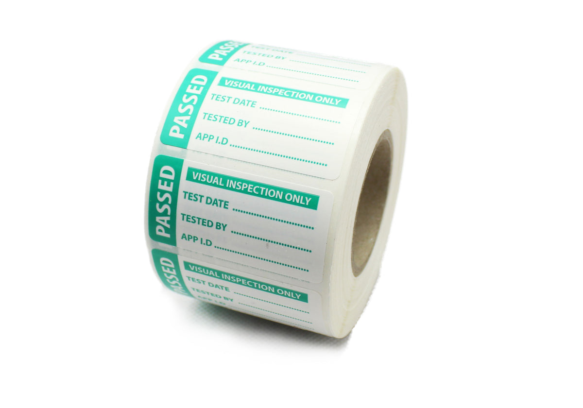 What is a PAT Test Label — CDM Labels Ltd