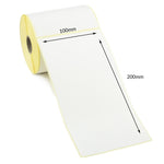 100 x 200mm Direct Thermal Labels - Permanent Adhesive