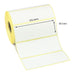 101.6 x 38.1mm Direct Thermal Labels - Peelable Adhesive