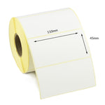 110 x 45mm Direct Thermal Labels - Permanent Adhesive