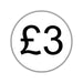 500 x 25mm Diameter, Printed Price Labels. Black Print / White Labels. Permanent adhesive.