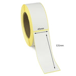 45 x 131mm Direct Thermal Labels - Peelable Adhesive
