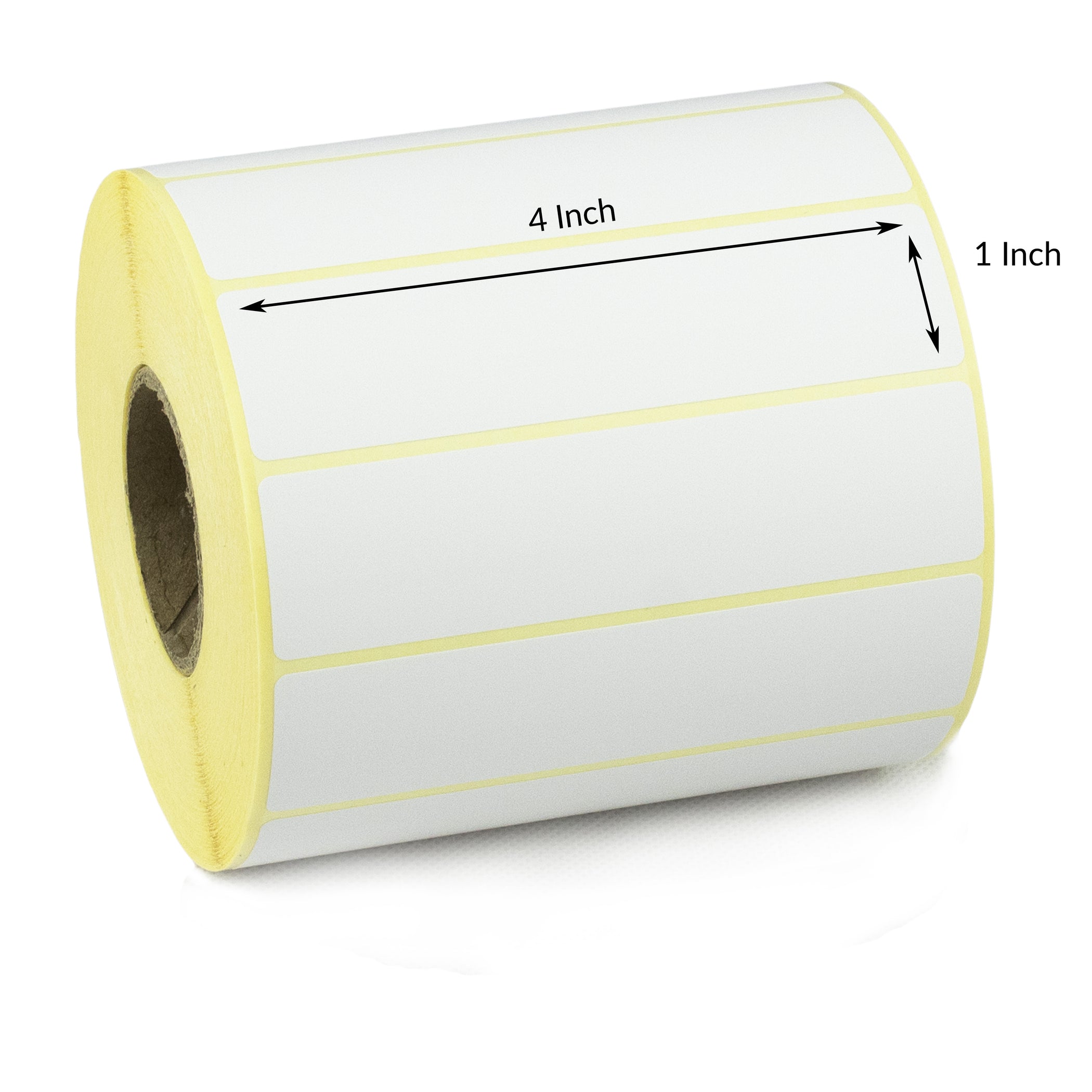 Label 9 Inch 4x1 Inch Direct Thermal Labels - Peelable Adhesive — CDM Labels Ltd