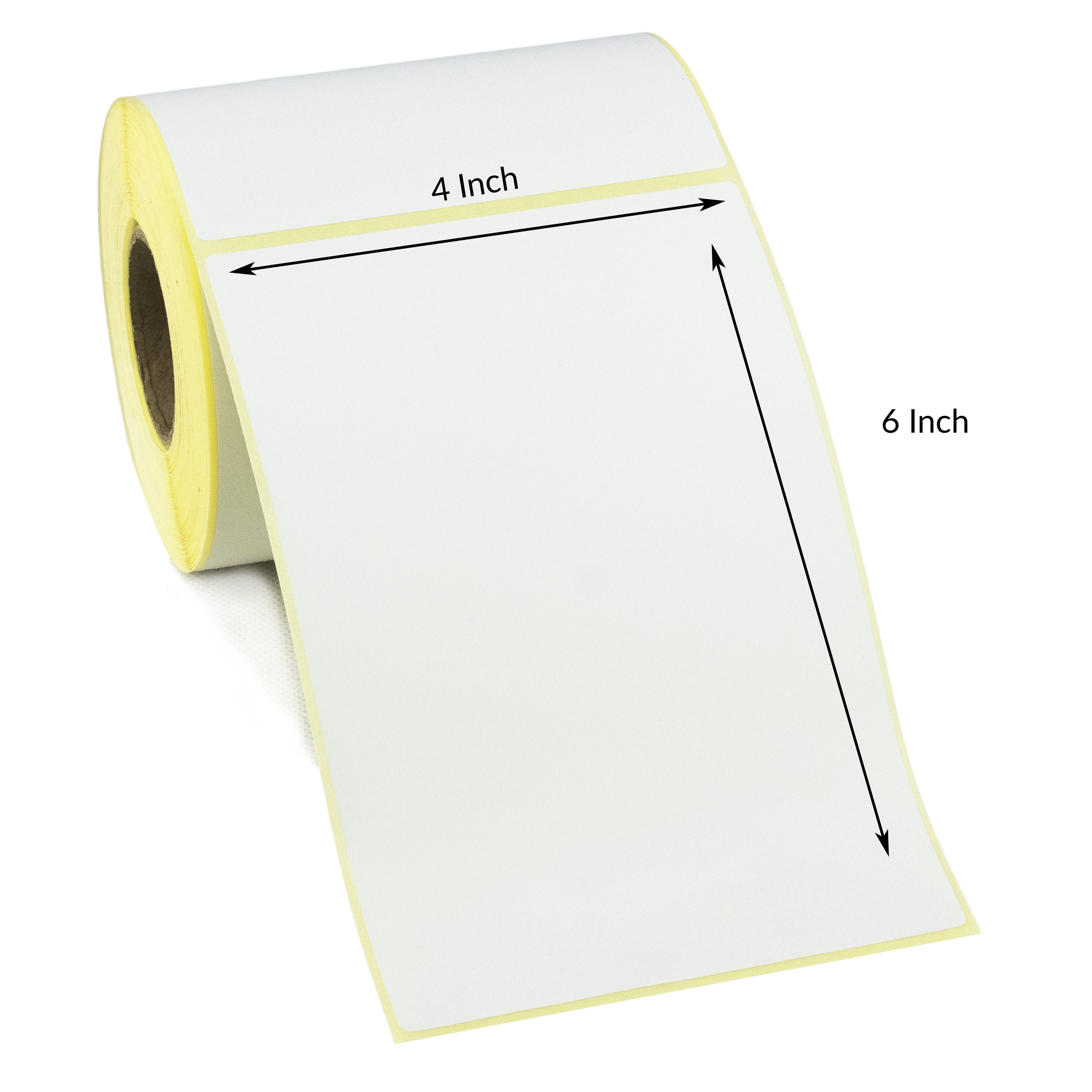 4 Inch Label 4x6 Inch Direct Thermal Labels - Peelable Adhesive — CDM Labels Ltd