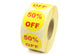 50% Off Promotional Labels - 40mm diameter