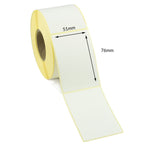 51 x 76mm Direct Thermal Labels - Permanent Adhesive
