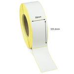 58 x 101.6mm Direct Thermal Labels - Freezer Grade Adhesive