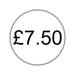 500 x 25mm Diameter, Printed Price Labels. Black Print / White Labels. Permanent adhesive.