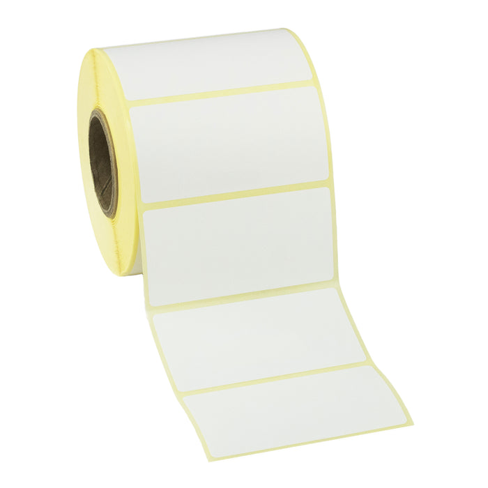 72mm x 36mm Direct Thermal Economy Labels with Permanent adhesive. 24 Rolls of 1000 / 25mm Core.