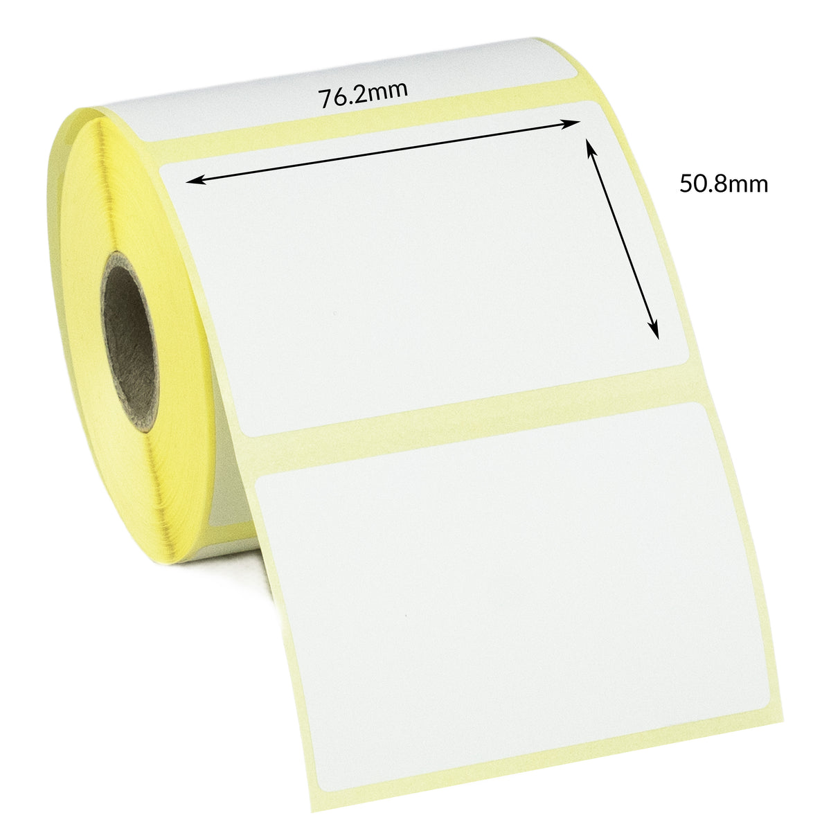 76.2 x 50.8mm Direct Thermal Labels - Permanent Adhesive — CDM Labels Ltd