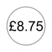 500 x 25mm Diameter, Printed Price Labels. Black Print / White Labels. Permanent adhesive.