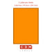 Orange (Pantone 021), A4 Sheet Labels, 1 Label per Sheet. (199.6mm x 289.1mm). Matt Paper / Permanent adhesive.