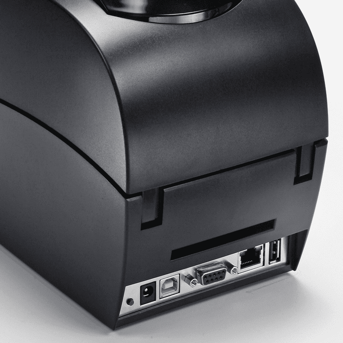 Godex RT200i Direct Thermal / Thermal Transfer, 2" Desktop Printer with Display. 203dpi. USB Host, RS232, Ethernet.