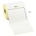 100 x 75mm Direct Thermal Labels - Permanent Adhesive. 1 Roll of 500 Labels.