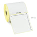 101.6 x 101.6mm Direct Thermal Labels - Economy. 6 Rolls of 750 Labels - 4,500 Labels.
