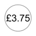 500 x 25mm Diameter, Printed Price Labels. Black Print / White Labels. Permanent adhesive.