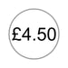 500 x 25mm Diameter, Printed Price Labels. Black Print / White Labels. Permanent adhesive.