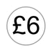 500 x 25mm Diameter, Printed Price Labels. Black Print / White Labels. Permanent adhesive.