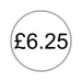500 x 25mm Diameter, Printed Price Labels. Black Print / White Labels. Permanent adhesive.