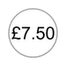 500 x 25mm Diameter, Printed Price Labels. Black Print / White Labels. Permanent adhesive.