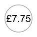 500 x 25mm Diameter, Printed Price Labels. Black Print / White Labels. Permanent adhesive.