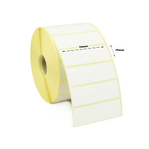 76 x 25mm Direct Thermal Labels - 10 Rolls of 2,000 - 20,000 Labels