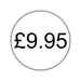 500 x 25mm Diameter, Printed Price Labels. Black Print / White Labels. Permanent adhesive.
