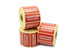 Signature Required Labels, 50mm x 25mm, Printed Red and White, Permanent adhesive.
