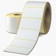 Kroy Label Printers - 50 x 25mm Semi-Gloss Thermal Transfer Labels, Permanent Adhesive. 1,400 Roll.