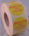 REDUCED TO CLEAR Labels - 40mm dia.
