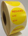 REDUCED WAS / NOW Labels - 40mm dia.
